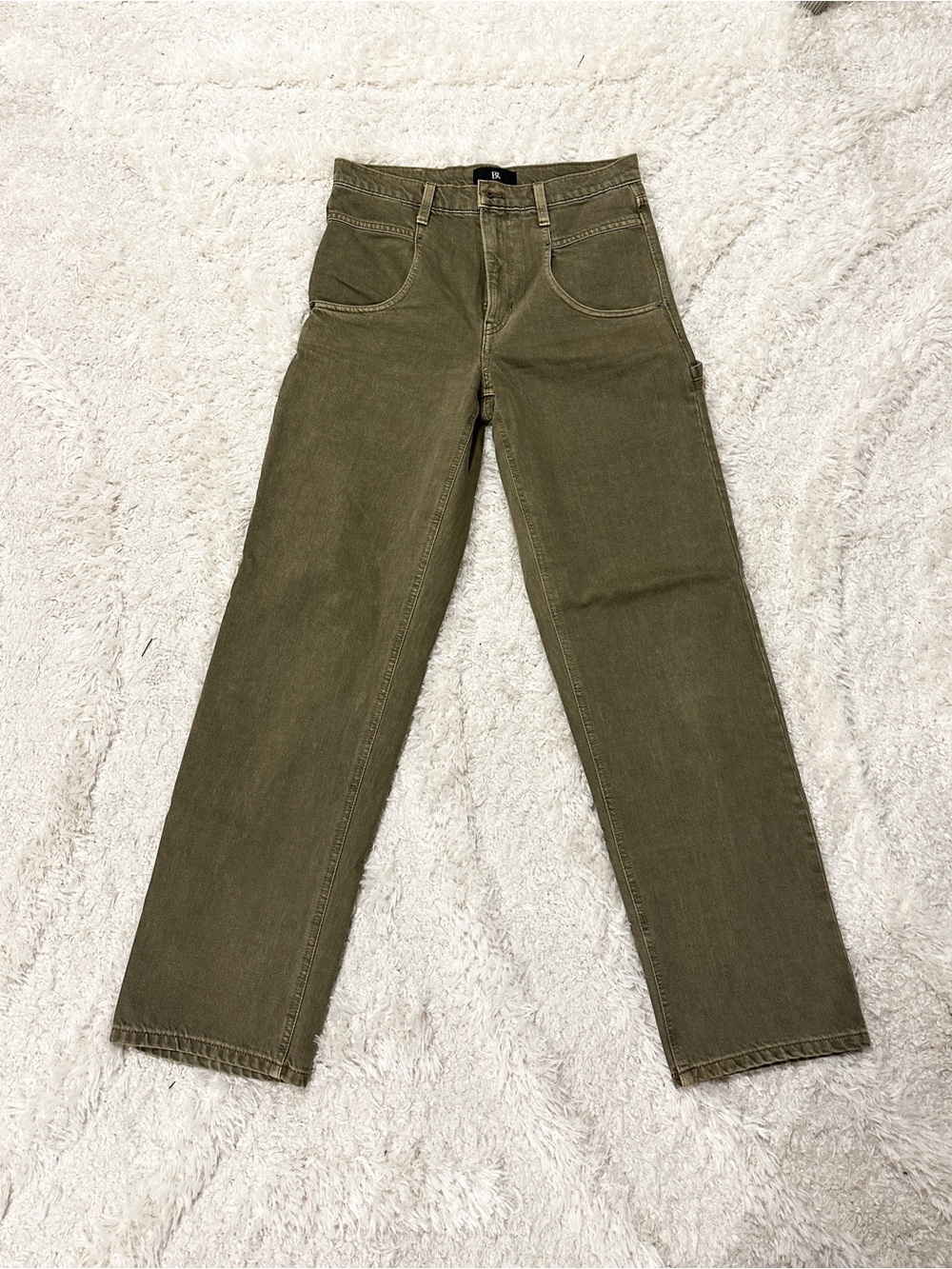 Banana Republic Olive Straight-Leg Women's Jeans
